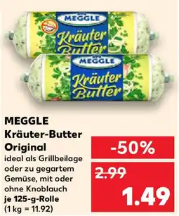 Kaufland MEGGLE Kräuter-Butter Original Angebot