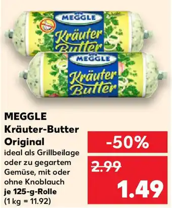 Kaufland MEGGLE Kräuter-Butter Original Angebot