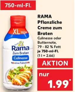 Kaufland RAMA Pflanzliche Creme zum Braten Angebot