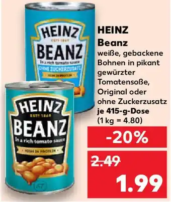 Kaufland HEINZ Beanz Angebot