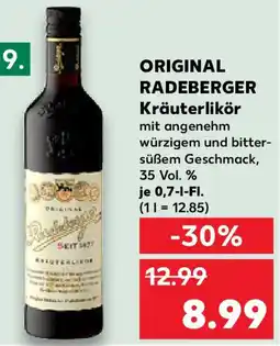 Kaufland ORIGINAL RADEBERGER Kräuterlikör Angebot