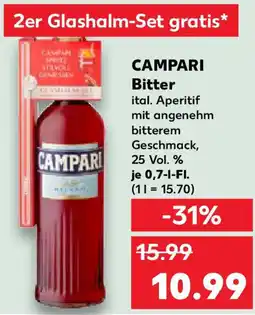 Kaufland CAMPARI Bitter Angebot