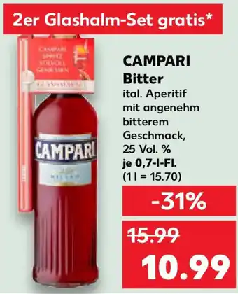 Kaufland CAMPARI Bitter Angebot