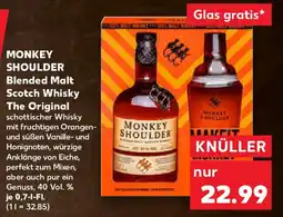 Kaufland MONKEY SHOULDER Blended Malt Scotch Whisky The Original Angebot