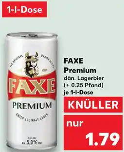 Kaufland FAXE Premium Angebot