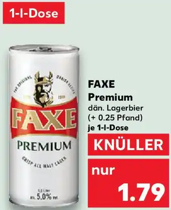 Kaufland FAXE Premium Angebot