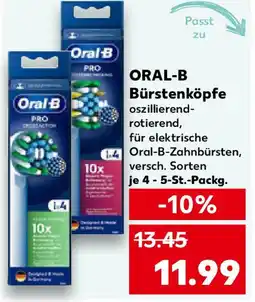 Kaufland ORAL-B Bürstenköpfe Angebot
