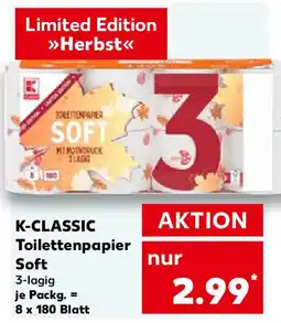 Kaufland K-CLASSIC Toilettenpapier Soft Angebot