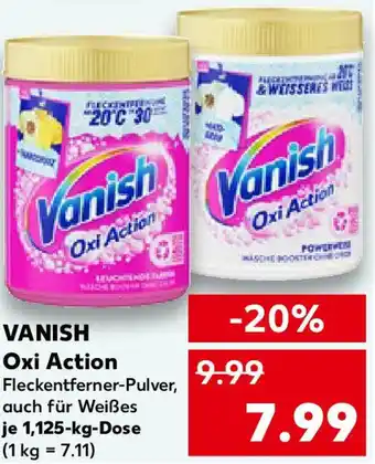 Kaufland VANISH Oxi Action Angebot