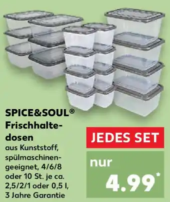 Kaufland SPICE&SOUL Frischhalte- dosen Angebot
