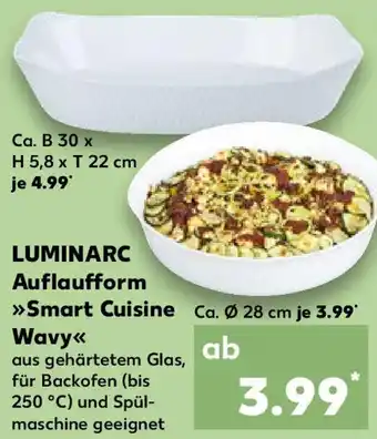 Kaufland LUMINARC Auflaufform Smart Cuisine Wavy Angebot