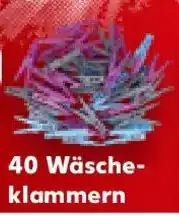 Kaufland 40 Wäsche- klammern Angebot