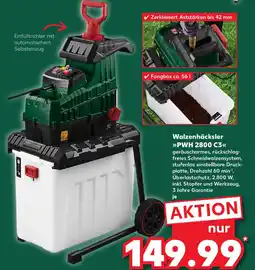Kaufland Walzenhäcksler PWH 2800 C3 Angebot