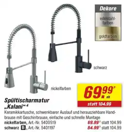 toom Baumarkt Spültischarmatur „Kalani" Angebot
