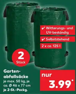 Kaufland Garten- abfallsäcke Angebot