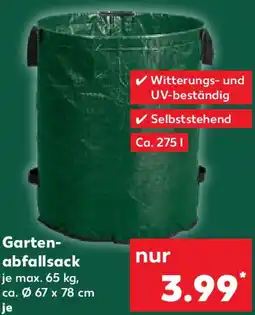 Kaufland Garten- abfallsack Angebot
