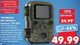 Kaufland TECHNAXX Mini-Wildtier- kamera TX-117 Angebot