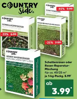 Kaufland COUNTRY Side Schattenrasen oder Rasen-Reparatur- Mischung Angebot