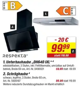toom Baumarkt respekta 2. Schräghaube Angebot