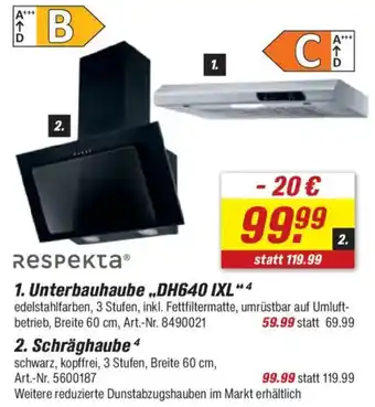 toom Baumarkt respekta 2. Schräghaube Angebot