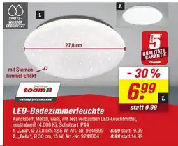 toom Baumarkt toom LED-Badezimmerleuchte Angebot