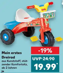 Kaufland fisher-price Mein erstes Dreirad Angebot