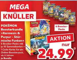Kaufland POKÉMON Boosterbundle Karmesin & Purpur - Stür- mische Funken Angebot