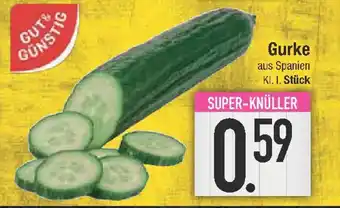 E-Center GUT&GÜNSTIG Gurke Angebot