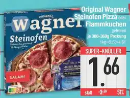 E-Center Original Wagner Steinofen Pizza oder Flammkuchen Angebot