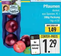 E-Center Pflaumen Angebot