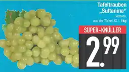 E-Center Tafeltrauben „Sultanina" Angebot