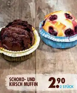 E-Center Schoko- und kirsch muffin Angebot