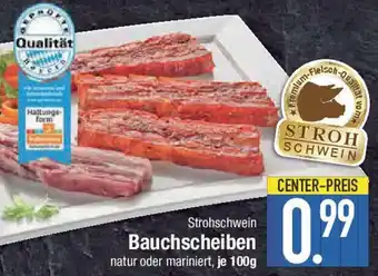 E-Center Strohschwein Bauchscheiben Angebot