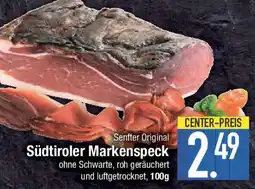 E-Center Senfter Original Südtiroler Markenspeck Angebot