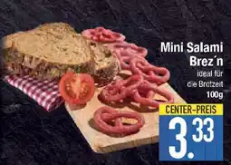 E-Center Mini Salami Brez'n Angebot