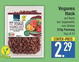 E-Center Veganes Hack Angebot