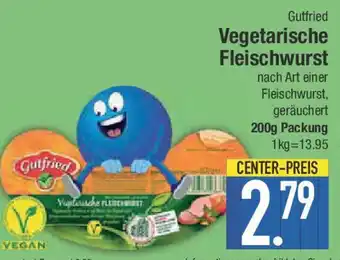 E-Center Gutfried Vegetarische Fleischwurst Angebot