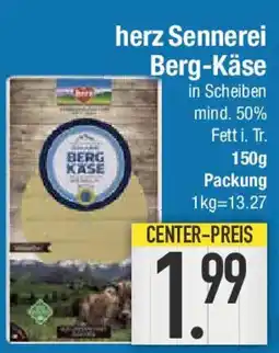 E-Center herz Sennerei Berg-Käse Angebot