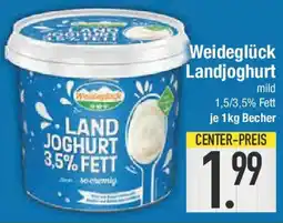 E-Center Weideglück Landjoghurt Angebot