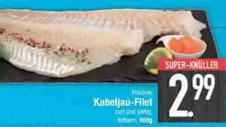 E-Center Frisches Kabeljau-Filet Angebot