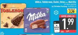 E-Center Milka, Toblerone, Daim, Oreo oder Nuii Eis Angebot