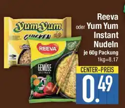 E-Center Reeva oder Yum Yum Instant Nudeln Angebot