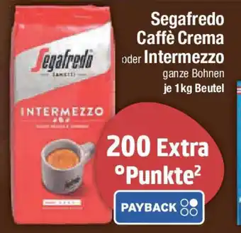 E-Center Segafredo Caffè Crema oder Intermezzo Angebot