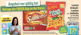 E-Center Lorenz Erdnuẞ- Locken oder Saltletts Angebot