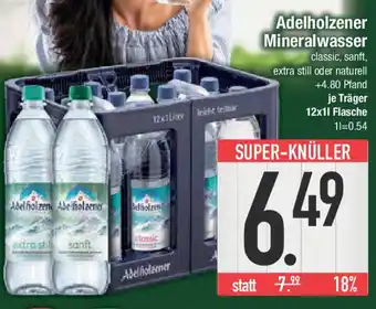 E-Center Adelholzener Mineralwasser Angebot