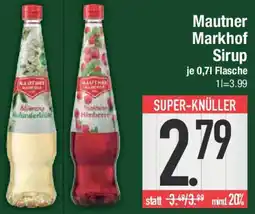 E-Center Mautner Markhof Sirup Angebot