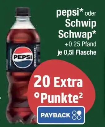 E-Center pepsi oder Schwip Schwap Angebot