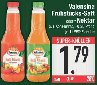 E-Center Valensina Frühstücks-Saft oder -Nektar Angebot