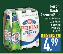 E-Center Peroni Nastro Azzurro Bier Angebot