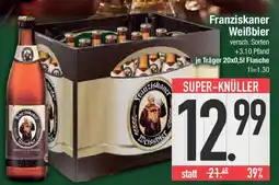 E-Center Franziskaner Weißbier Angebot